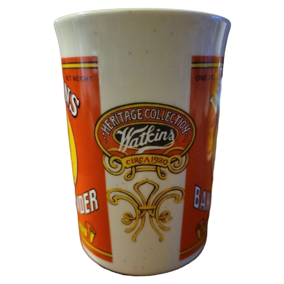 Vtg 92 Watkins Baking Powder #2 Heritage Collection #7902 Mug Coffee Soup Bowl - Picture 2 of 6